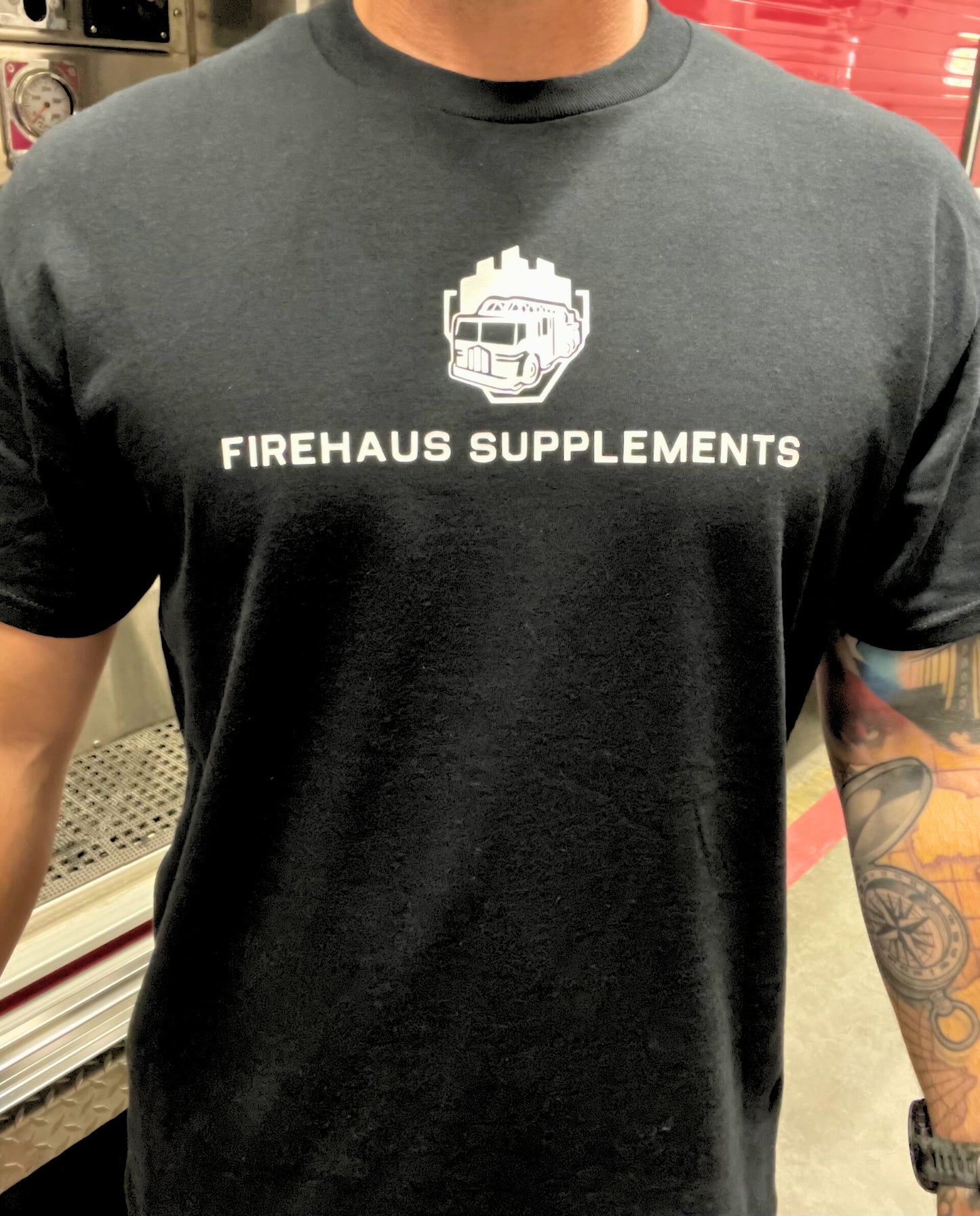 Men's Black Short Sleeve T-Shirt