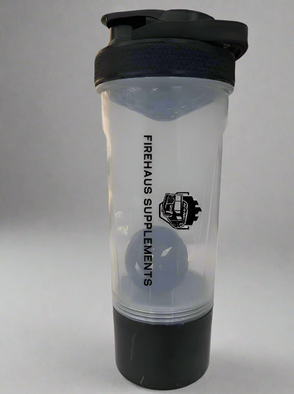 Shaker Bottle with Storage Compartment