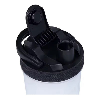 Shaker Bottle with Storage Compartment